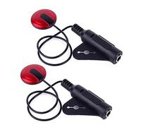 Bestlymood 2 Pièces Contact Piézo Microphone Microphone Ramasser pour Guitare Violon Banjo Mandoline UkuléLé