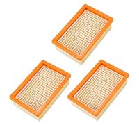 Bestlymood 3 PIèCES SéRies Aspirateur Remplacement du Filtre pour KARCHER Plissé Plat MV4 MV5 MV6 WD4 WD5 WD6 P Premium WD5