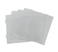 Bestlymood 4pcs ABC Effacer 145x145mm Carre Grand Conseil Pegboards pour Hama Fuse Perler Bead