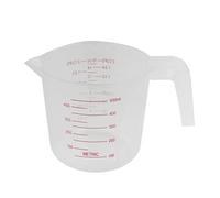 Bestlymood 500ml Accueil Laboratoire Mesure Pichet Pichet Poignée en Plastique Versez Le Récipient