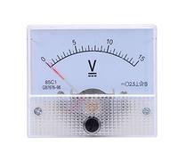 Bestlymood 85C1 Cadran De RéGlage PréCis VoltmèTre Analogique, Jauge CC 0-15V