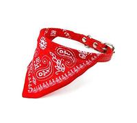 Bestlymood Bandana/Foulard reglable pour Les Animaux, Chien,Chat. /Rouge/Petite Taille