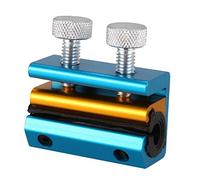 Bestlymood Outil De Lubrification De Cable en Aluminium pour Moto Graisseur De Fil De Cable Cable De Ligne De Frein De Moto Lubrification De Ravitaillement en Carburant (Bleu)