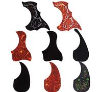 Bestlymood Paquet de 8 Acoustique Pickguard Guitare Auto-AdhéSif, Autocollant Colibri et en Forme D'Eau Pickguard Guitare pour 40 Pouces Guitare 41 Pouces