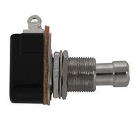 Bestlymood PéDale de Guitare 2 Broches SPST Effets MomentanéS Bouton-Poussoir Interrupteur au Pied
