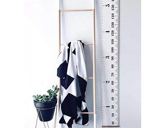 bestmall Toise amovible à suspendre dans une chambre d'enfants Hauteur réglable 200 x 20 cm