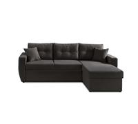 Bestmobilier Astoria - canapé d'angle réversible - Convertible avec Coffre - Style Contemporain- 4 Places