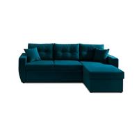 Bestmobilier Astoria - canapé d'angle réversible - Convertible avec Coffre - Style Contemporain- 4 Places