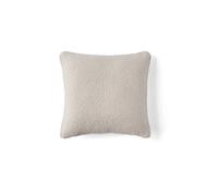 Bestmobilier - Coussin 40X40 cm Topaze en Tissu Bouclette Beige - Salon