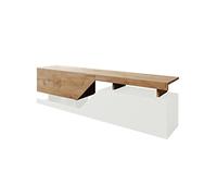 Bestmobilier Pitt - Meuble TV - 160 cm - Style Industriel