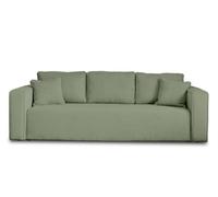 Bestmobilier Topaze - canapé 3 Places - Convertible avec Coffre - en Velours côtelé