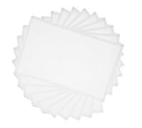 BESTOMZ 10 Pièces de Dossards de Course Blancs en Tissu Légers et Portables pour Marathon et Courses de Longue Distance, pour Athlètes Lors D'événements Sportifs