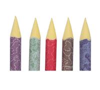 BESTOMZ 10 Pièces Esturgeons pour Dessin D'art Rentrée Artistiques | Outils de Dessin D'esquisse en Papier, pour Étudiants et Artistes, Mélange de Souches, Tortillions Couleur Aléatoire