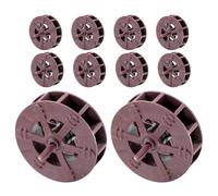 BESTOMZ 10 Pièces Roue à Eau de Remplacement pour Fontaine, Décor | Accessoire pour Jardin et Aquarium, Plastique, Usage Intérieur, Roue Mobile, Pièce Décorative Zen