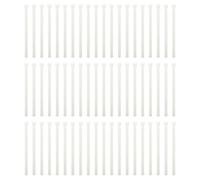 BESTOMZ 100pcs Accessoires pour Stores Verticaux Plaques de Positionnement en Plastique Installation sans Outil Glissières Coulissantes pour Fenêtres