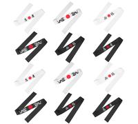 BESTOMZ 12pcs Bandeaux Japonais de Karaté à Nouer, Accessoires pour Cheveux en Tissu Confortable Imprimé Guerrier Unique, Cuisine et Cosplay