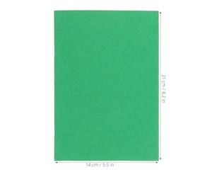 BESTOMZ 16 Pièces Cahier D'exercices Coloré Ligné à Couverture Rigide | Papier, Écriture Fluide, Espace Généreux, Dos Solide, Adapté aux Devoirs, Croquis et Activités en Classe