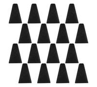 BESTOMZ 16pcs Pieds de Protection en Silicone Noir pour Déshydrateur, Coins Protecteurs Robustes, Compatibles Lave-Vaisselle, Accessoire pour Friteuse à Air
