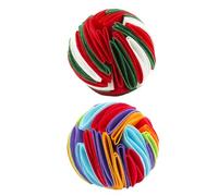 BESTOMZ 2 Pièces Balle D'entraînement Olfactive pour Chien, Alimentation | Feutre, pour Maison et Jardin, Stimule L'exercice Mental et Physique, Réduit le Stress