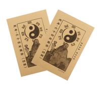 BESTOMZ 2 Pièces Livre Chinois de Divination I Ching 64 Hexagrammes Papier