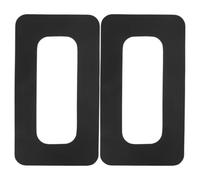 BESTOMZ 2 Pièces Patch de Connexion pour Boîtes à Ailerons de Planche de Surf et Paddleboard en PVC Noir, Compatibilité Polyvalente et Ajustement Précis pour Sports Nautiques