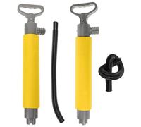 BESTOMZ 2 Pièces Pompe de Cale Manuelle Portable pour Bateau et Kayak | Kit D’urgence, Retrait D’eau Profond, Poignée Ergonomique, Système Manuel, sans Alimentation