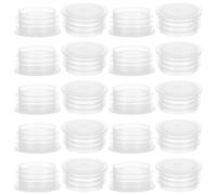 BESTOMZ 20 Pièces Bouchon de Rechange pour Jardinière Ronde | Protection des Racines L’excès D’eau, Contrôle Précis du Drainage, Réutilisable pour Balcon et Bac