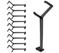 BESTOMZ 20 Pièces Écarteurs de Branches en PE Noir pour Arbres Fruitiers, Accessoires de Formation et Taille, Prévention de L'affaissement des Jeunes Branches