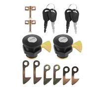 BESTOMZ 2Set Serrure de Coffre pour Motos Électriques en Alliage de Zinc