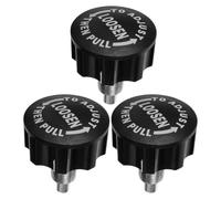 BESTOMZ 3 Pièces Bouton à Ressort pour Vélo D’Exercice 16mm, Réglage