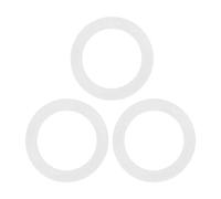 BESTOMZ 3 Pièces Joint de Bouchon en Silicone 1 Pouce pour Bouteille | Résistant à Chaleur 20 °c à 100 °c, Pose Facile et Retrait Simple, pour Bouchons et Réservoirs