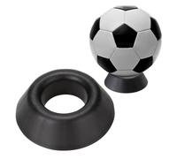 BESTOMZ 3 Pièces Porte-Balle de Basket-Ball et Football | Socle Multifonction Léger, pour Présentation et Décoration, Compatible et Football, Usage Intérieur