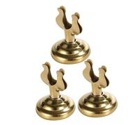 BESTOMZ 3pcs Porte-Cartes en Métal Forme U Doré pour Table Support Numéro Carte Porte-Billets Maintien Cartes Nom Banquet Restaurant