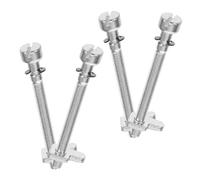 BESTOMZ 4 Jeux de Vis de Réglage de Tendeur de Chaîne de Tronçonneuse en Acier Robuste, Outil de Tension Réglable Compatible Universellement, Kit de Remplacement pour Entretien