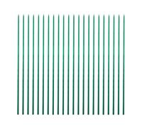 BESTOMZ 40 Pièces Tuteurs en Bambou Vert pour Plantes en Pot, Solides et Solide, Supports pour Jardin et Intérieur, Couleur Brillante Qui Ne S'efface Pas