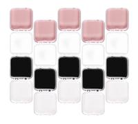 BESTOMZ 48 Pièces Boîte de Rangement pour Faux Ongles, Grosse, Plastique, | Compartiments Clairs, Organise les Capsules Press On, Repérage Rapide, Lot