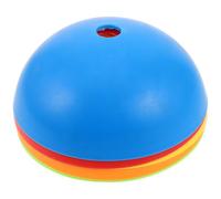 BESTOMZ 5 Pièces Cône de Marquage de Terrain Semi-sphérique PE | Lot de Cônes de Disque, Entraînement D'équipe, Terrains de Pratique, Améliore Vitesse, Coordination, Précision
