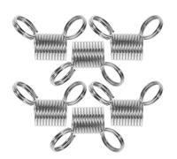 BESTOMZ 6 Pièces Accessoires de Bijouterie Ressorts pour Perles en Métal pour Projets Artisanaux Clip Antichute Facile à Utiliser