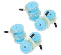 BESTOMZ 8 Pièces Roulette Pivotante à Emboîtement 360° pour Poussette et