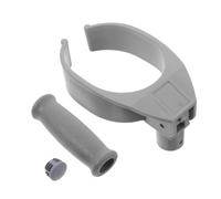 BESTOMZ Accoudoir de Béquille D'avant-bras Ouvert en Plastique, Soutien | Manchette de Coude, Surface Antidérapante et Appui 19mm, Poignée 22mm, Remplacement Modulaire