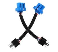 BESTOMZ Adaptateur de Faisceau Électrique pour Phare de Voiture H4 vers 9007, 2pcs, Connecteur Léger en Cuivre et Abs, Accessoire Fiable pour Conversion de Lampe Automobile