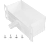 BESTOMZ Bac de Vidange pour Climatiseur Extérieur Plateau Évacuation Eau Portable Bac de Récupération Compatible avec Midea Résistant aux Intempéries Construction