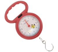 BESTOMZ Balance à Ressort Manuelle Portable avec Poignée Plastique Ergonomique, Échelle à Crochet Compacte et Précise pour Pêche, la Cuisine et Bagages, Coloris Couleur Couleur Aléatoire