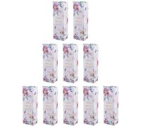 BESTOMZ Boîte à Biscuits en Papier pour Cookies et Nougats, Capacité 15-16 Pièces, Design Floral Frais et Élégant, Espace Suffisant pour Rangement, pour Toutes Occasions