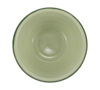 BESTOMZ Bol à Nouilles Vintage en Émail 650ml Vert Clair Multifonction | Service Résistant à Chaleur, Préparation et Table, Style Rétro Classique, pour Soupes et Riz
