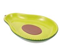 BESTOMZ Bol Avocat en Céramique Vert Clair pour Tapas et Riz | Forme D’avocat, Surface Lisse, Service de Bar et Restaurant, Présentation Soignée pour Repas et Fêtes