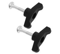 BESTOMZ Boulons de Remplacement pour Poignées en T de Tondeuse à Gazon, 2 Ensembles Visserie Complète, Installation Aisée pour Entretien Régulier