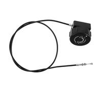 BESTOMZ Bouton de Résistance Réglable pour Vélo D’Appartement - Câble de 117,5 Cm - Pièce de Rechange pour Équipement de Gym - Molette de Tension Silencieuse et Solide - Compatible Vélo