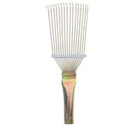BESTOMZ Brosse à Poils de Cheval en Acier Légère Surface Lisse pour Animaux Domestiques, pour L'élevage Toilettage