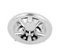 BESTOMZ Cache-moyeu de Roue de Golf 8 Pouces Argenté en Plastique Léger et Résistant, Couvre-Roue Élégant pour Voiturette de Golf, Installation Facile pour Usage Quotidien